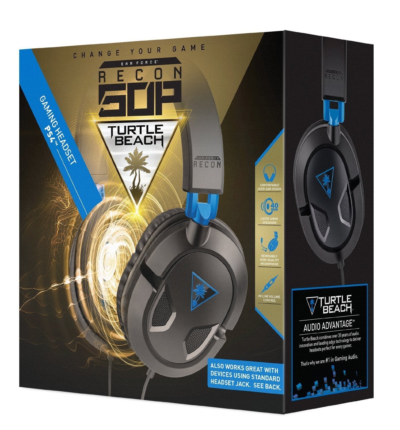 Turtle Beach Ear Force Recon 50P Stereo Gaming Headset