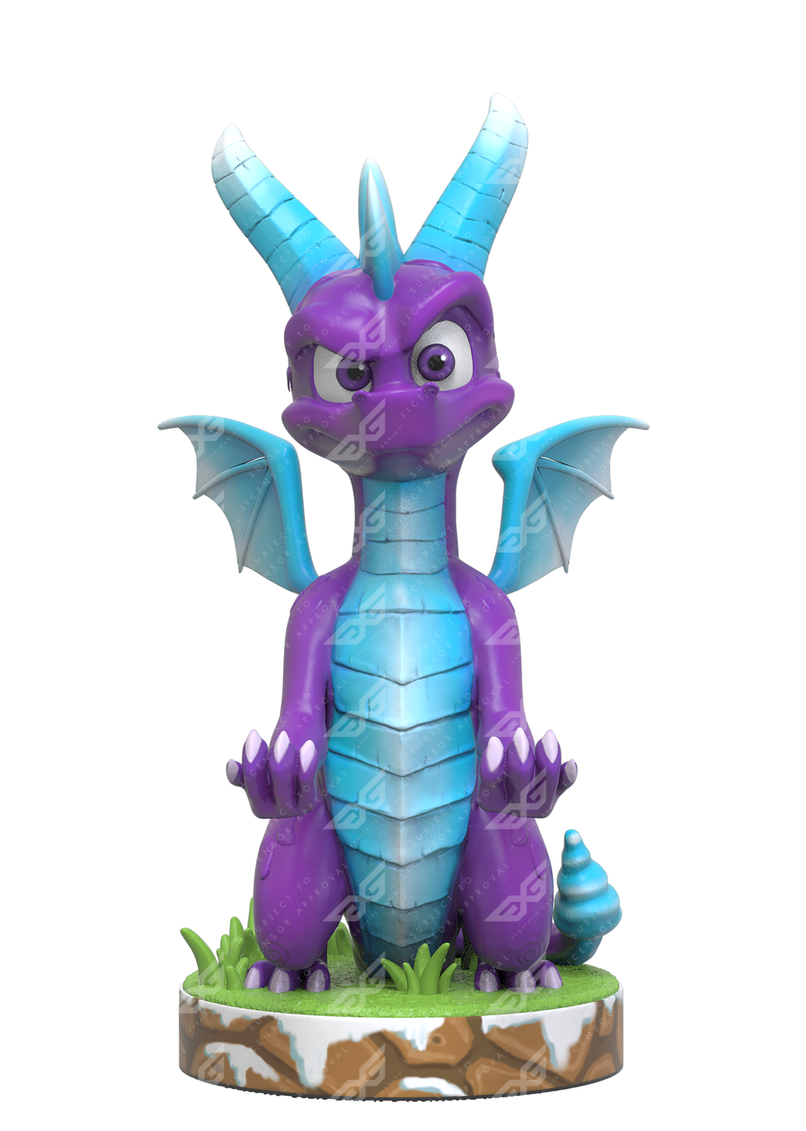Cable Guy Controller Holder - Spyro Ice