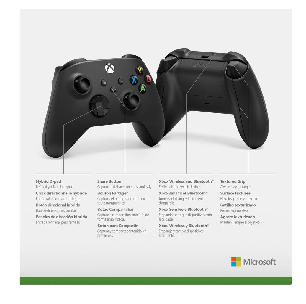Xbox Wireless Controller - Carbon Black