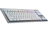 Logitech G915 TKL Wireless Mechanical Gaming Keyboard (GL Tactile) - White