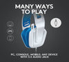 Logitech G335 Wired Gaming Headset - White
