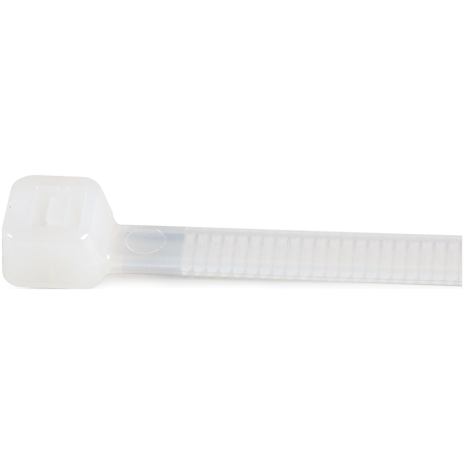 StarTech 15cm White Cable Ties 100 Pack