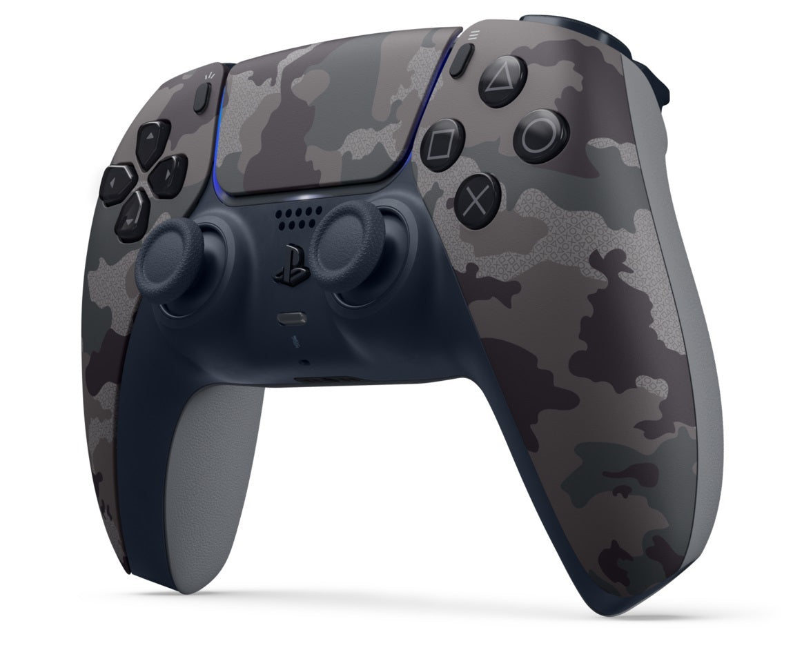 PlayStation 5 DualSense Wireless Controller - Grey Camo