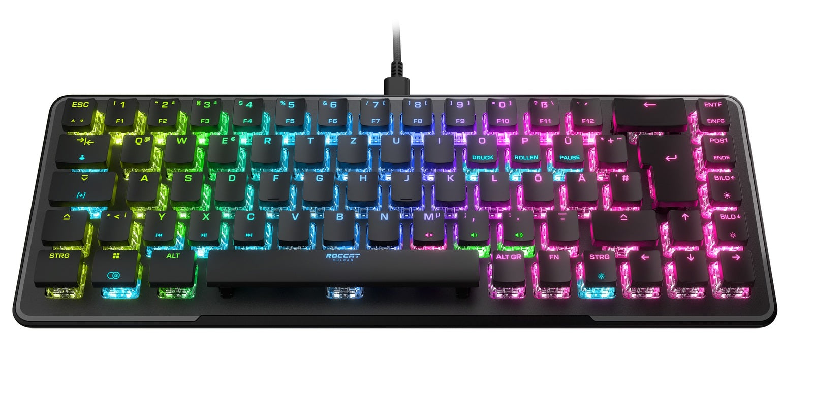 ROCCAT Vulcan II Mini Mechanical RGB Gaming Keyboard (Black)