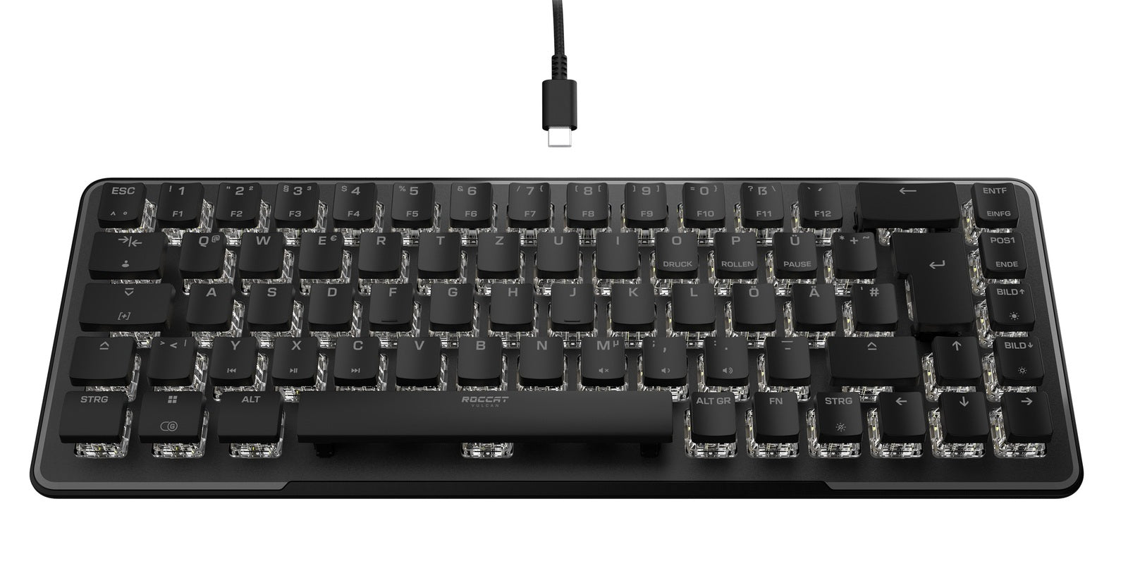 ROCCAT Vulcan II Mini Mechanical RGB Gaming Keyboard (Black)
