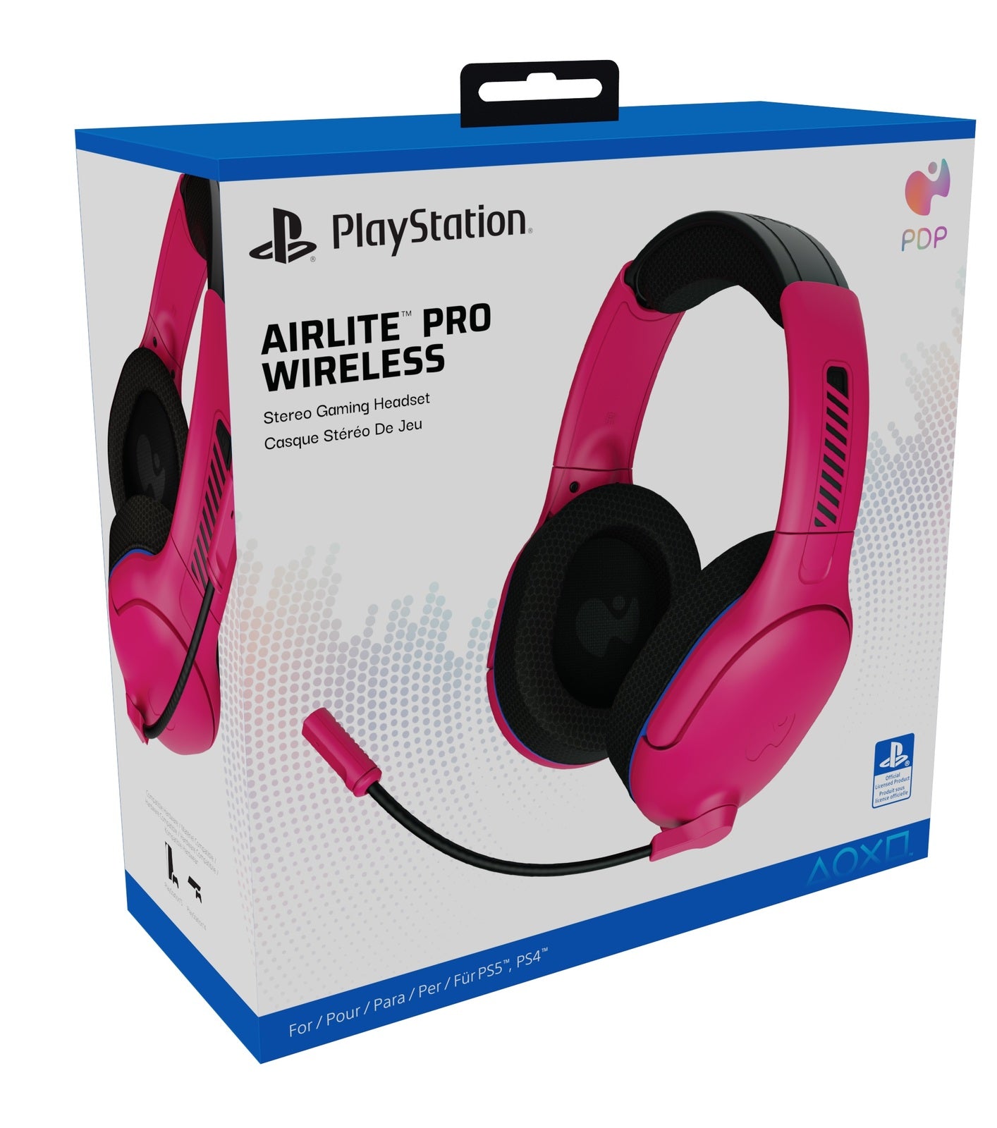 PDP Airlite Pro Wireless Headset for PlayStation (Red)