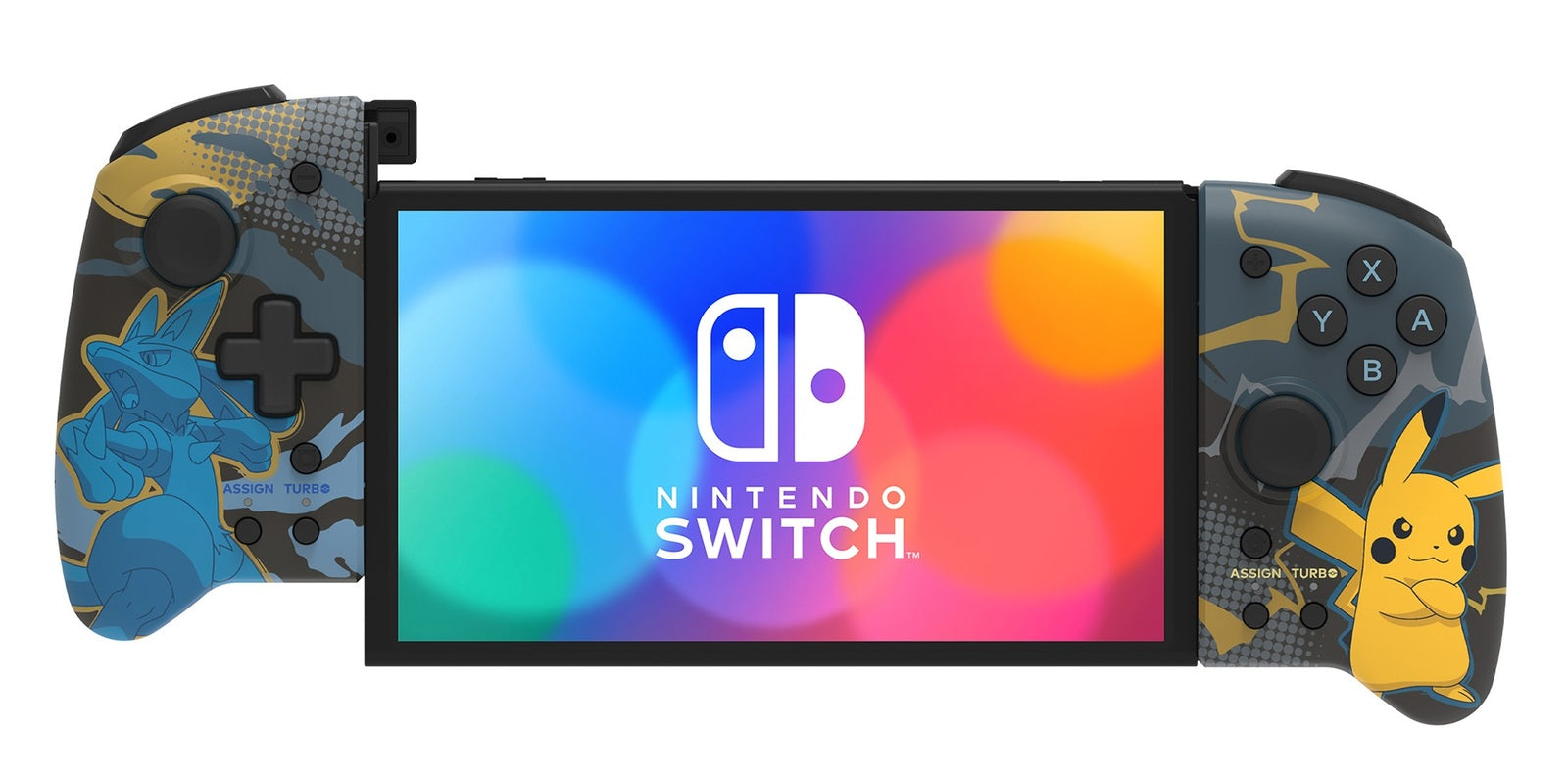 Switch Split Pad Pro (Lucario & Pikachu) by Hori