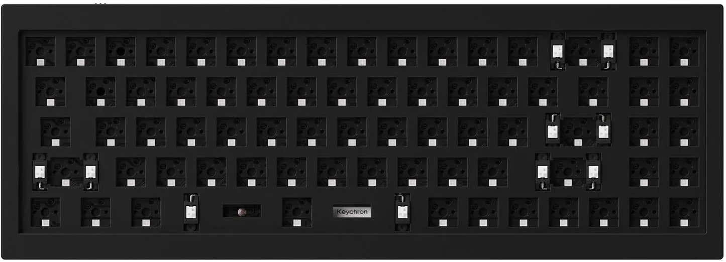 Keychron Q7 70% RGB Gateron G Pro Red Fully Assembled Hot-Swappable QMK Custom Mechanical Keyboard Carbon Black