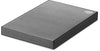 1TB Seagate One Touch Portable USB 3.0 HDD with Password Protection Space Gray