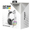Playmax Cat Ear Gaming Headset (White)