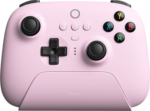 8Bitdo Ultimate Wireless 2.4G Controller with Charging Dock (Pink)