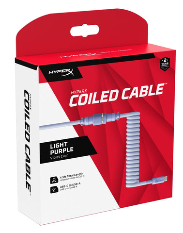 HyperX Coiled Cable (Light Purple)