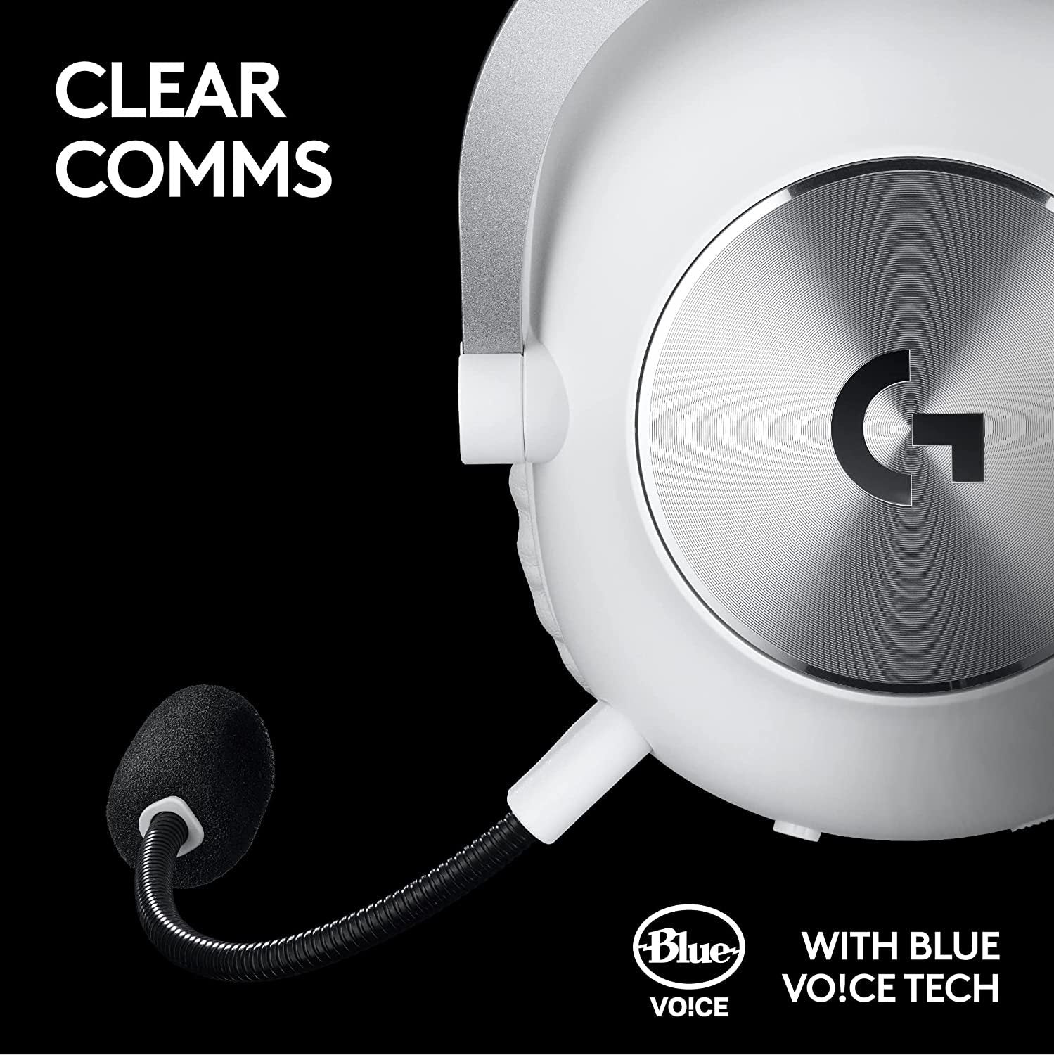 Logitech G PRO X 2 LIGHTSPEED Wireless Gaming Headset (White)