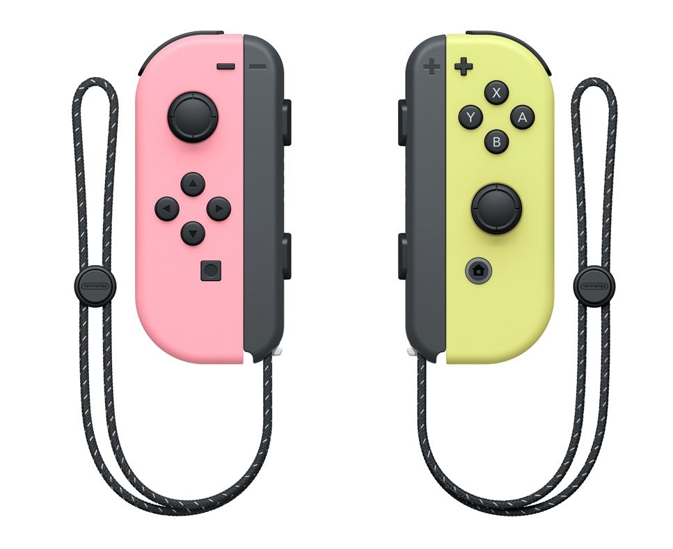 Nintendo Switch Joy-Con Pastel Pink/Pastel Yellow Controller Set
