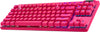 Logitech G PRO X TKL LIGHTSPEED Gaming Keyboard (Magenta)