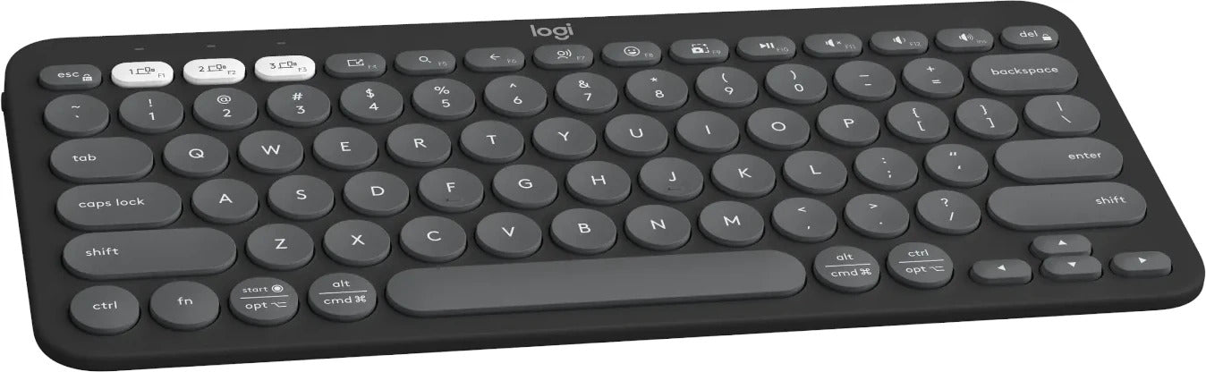 Logitech Pebble Keys 2 K380s Bluetooth Keyboard Tonal Graphite