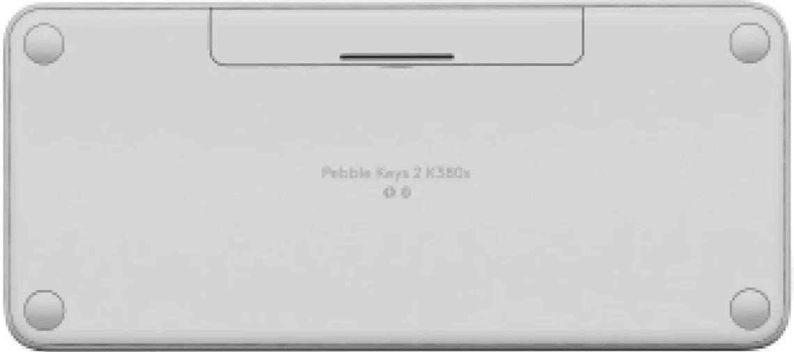 Logitech Pebble Keys 2 K380s Bluetooth Keyboard Tonal White