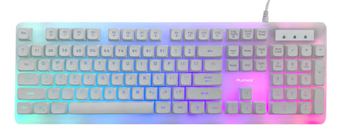 Playmax Aurora Gaming Keyboard (White)