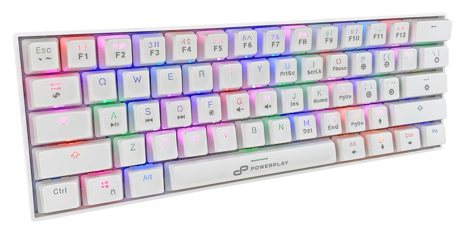 PowerPlay Mini Mechanical Keyboard (White)
