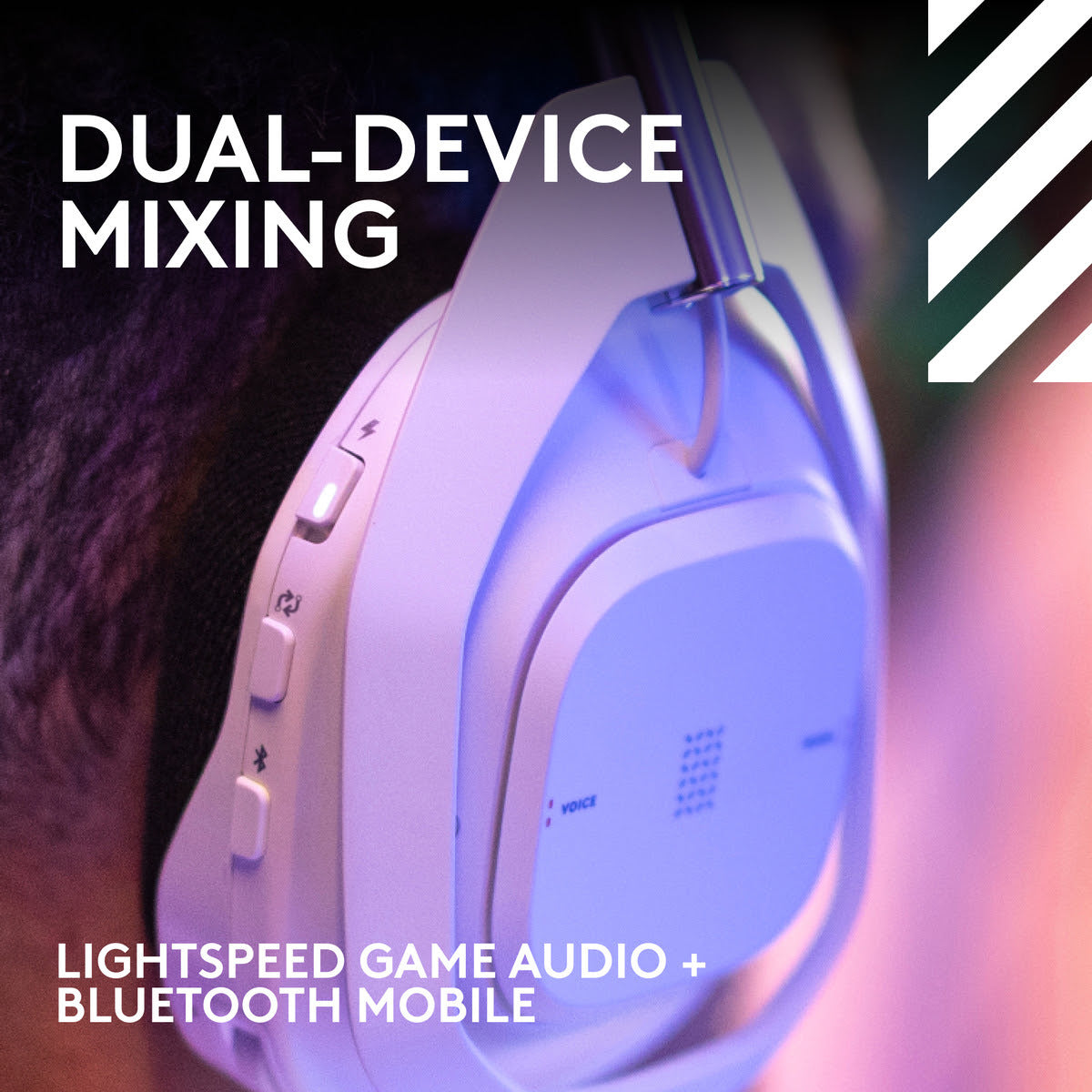 Astro A50 X LIGHTSPEED Wireless Gaming Headset + Base Station (White)