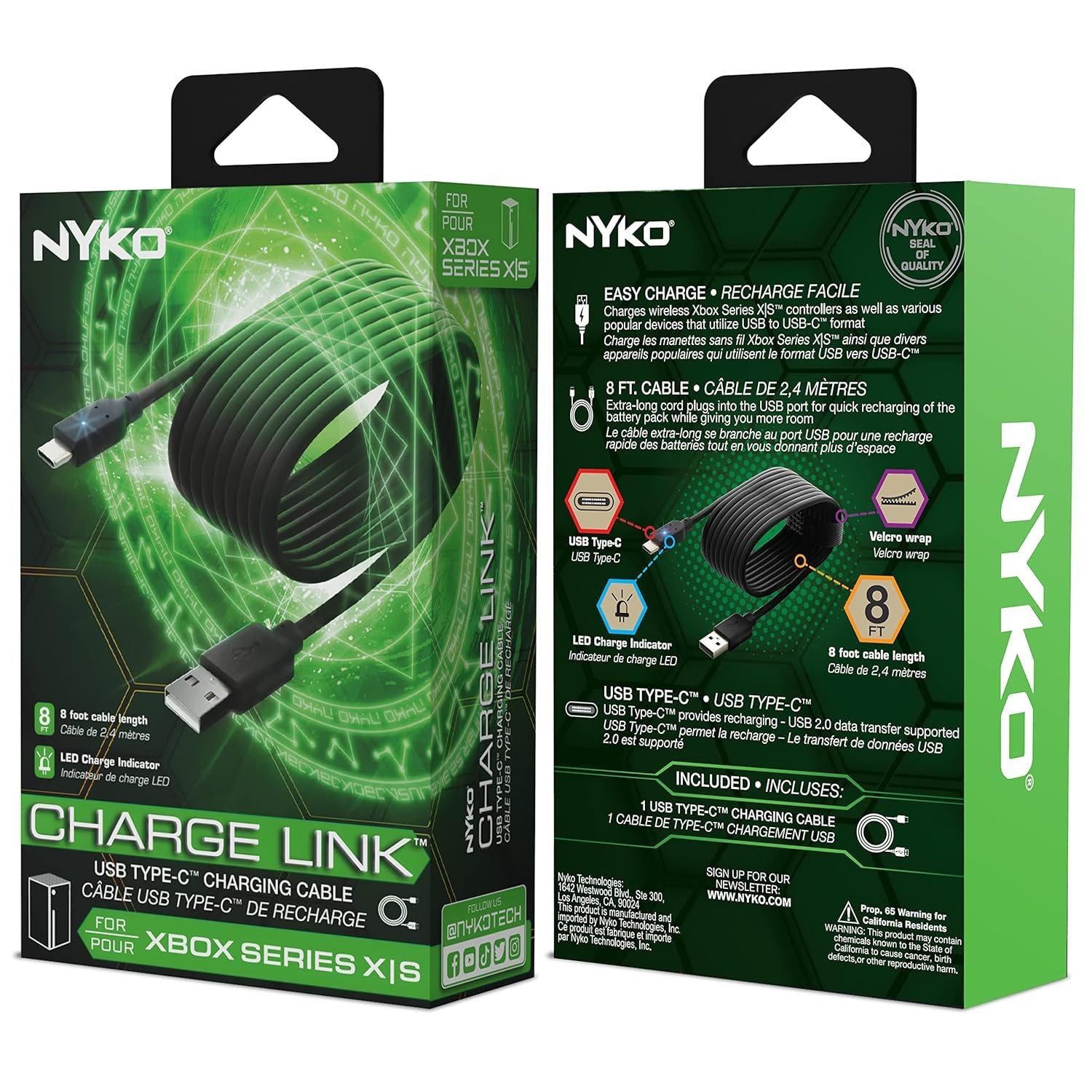 Nyko Xbox Charge Cable