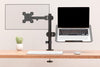 KOGAN 17"-32" Articulating Monitor Arm with Laptop Holder - Black