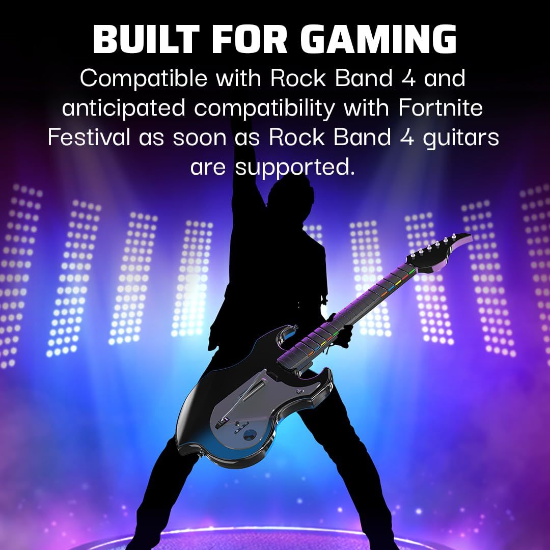 PDP RIFFMASTER Wireless Guitar Controller for PlayStation