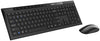 Rapoo 8210M Multi-mode Wireless Keyboard and Mouse - Black
