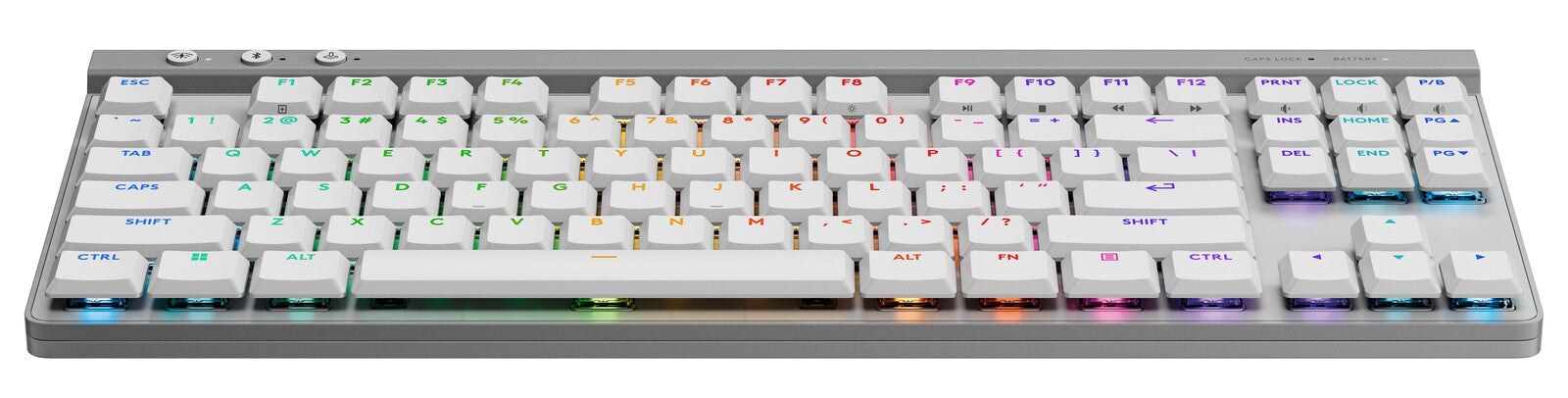 Logitech G515 Lightspeed TKL Wireless Gaming Keyboard (White / Tactile)