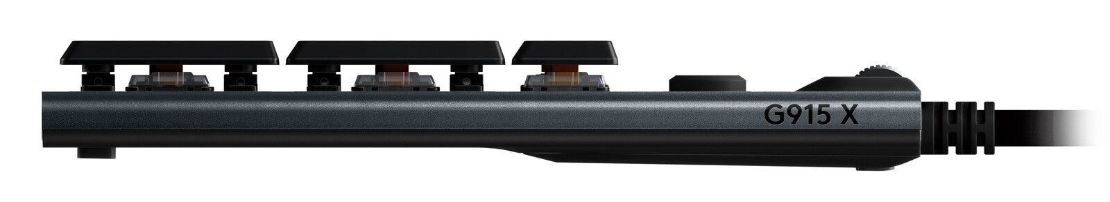 Logitech G915X Low-Profile Wired Gaming Keyboard (Tactile)