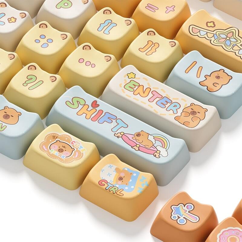 Akko MAO Keycap Set Capybara