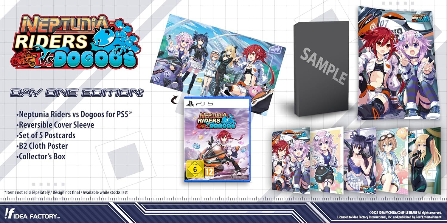 Neptunia Riders VS Dogoos Day One Edition