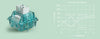 Akko Creamy Cyan Lubed Switch Set (45 pieces)