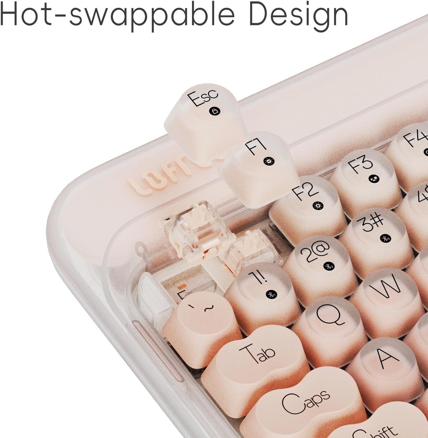 LOFREE DOT Mechanical 75% Tri-Mode Keyboard - Foundation