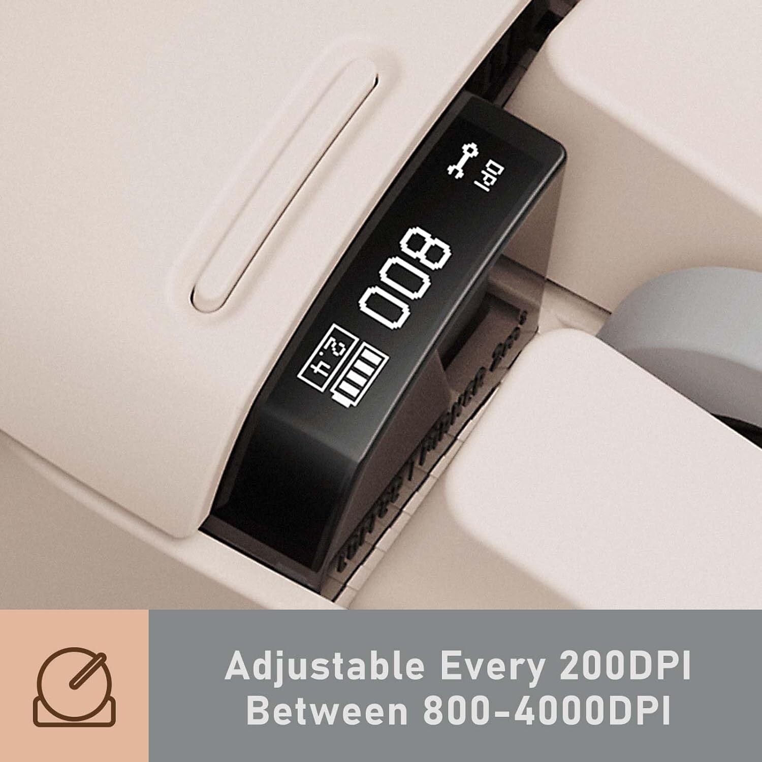 LOFREE Touch PBT Wireless Mouse - Block