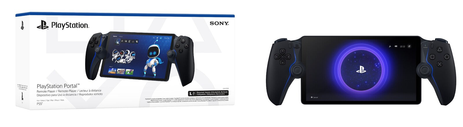 PS5 PlayStation Portal Remote Player - Midnight Black