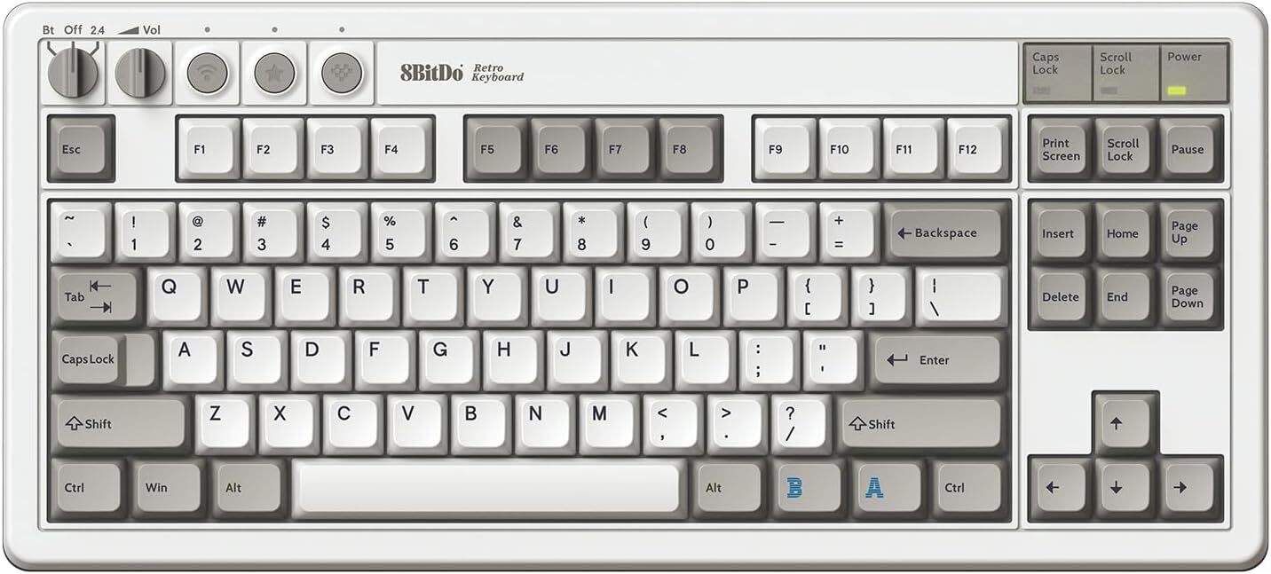 8Bitdo Retro Mechanical Keyboard - M Edition