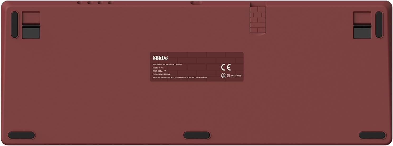 8BitDo Retro 108 Mechanical Keyboard - Fami Edition
