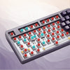 Hexgears Pixel Q3 Pro Wireless RGB Light Strip TKL HotSwap Mechanical Keyboard - Peach