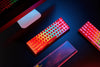 Hexgears Soda Orange 65% RGB Clicky Mechanical Wireless Gaming Keyboard - Orange