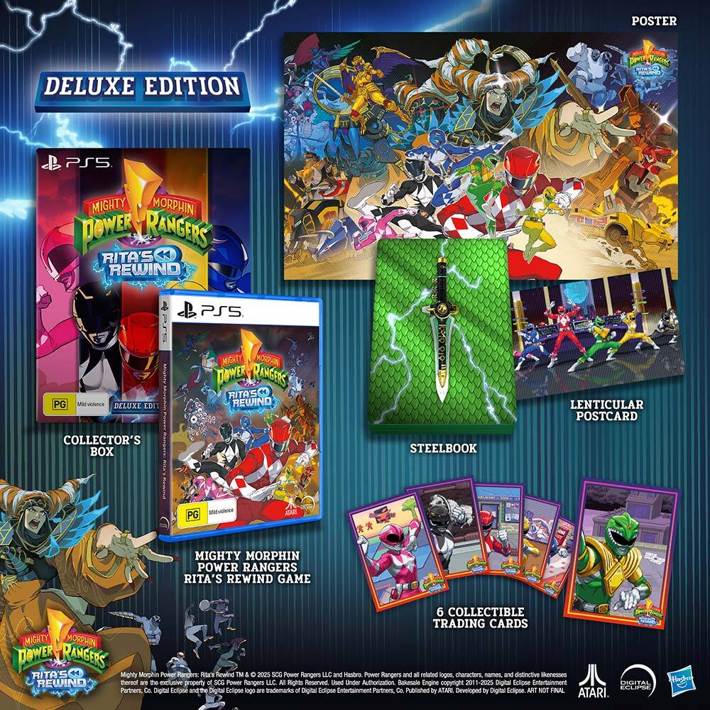 Mighty Morphin Power Rangers Rita's Rewind Deluxe Edition