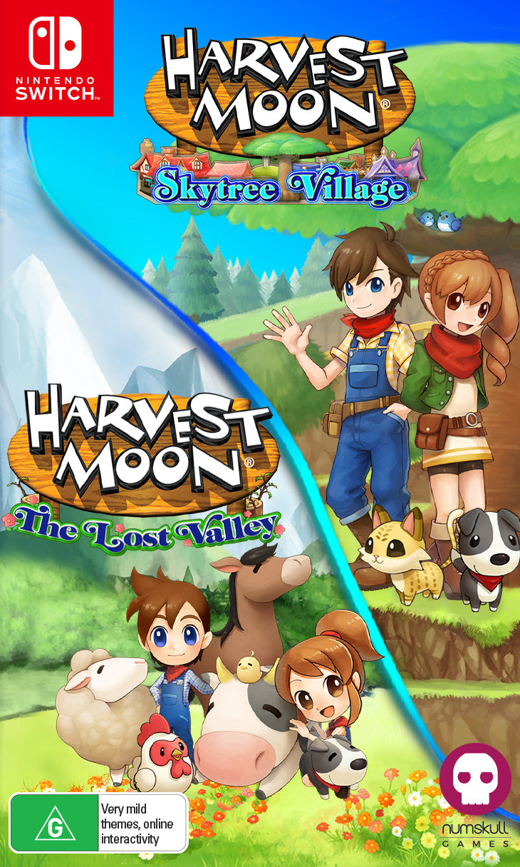 Harvest Moon: The Lost Valley & Skytree Village Double Pack