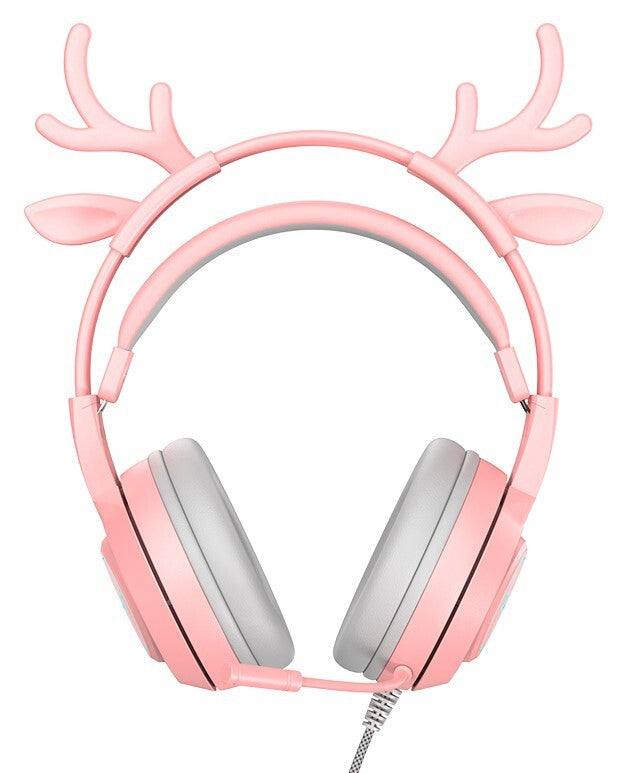 PowerPlay Cat RGB Gaming Headset (Pink)
