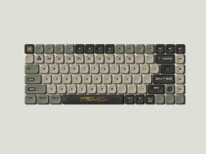 LOFREE Matrix Dye-sub PBT Keycaps Flow Series 84 Keys