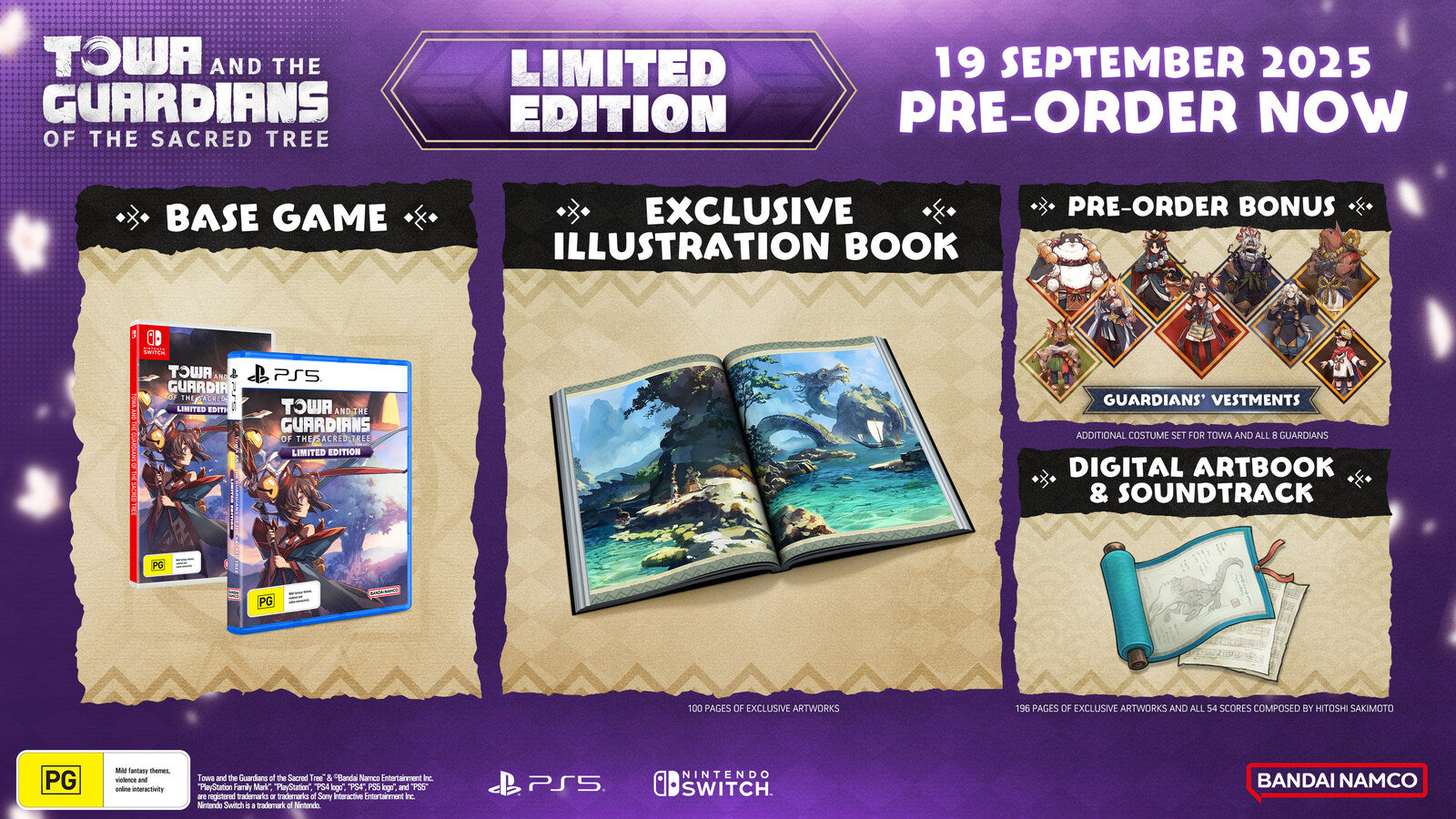 Towa and the Guardians of the Sacred Tree Limited Edition