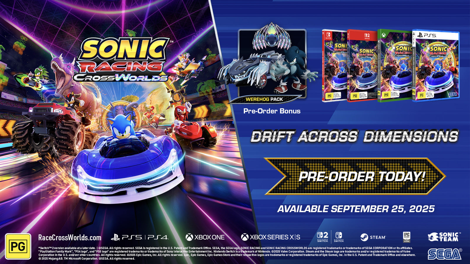 Sonic Racing Crossworlds