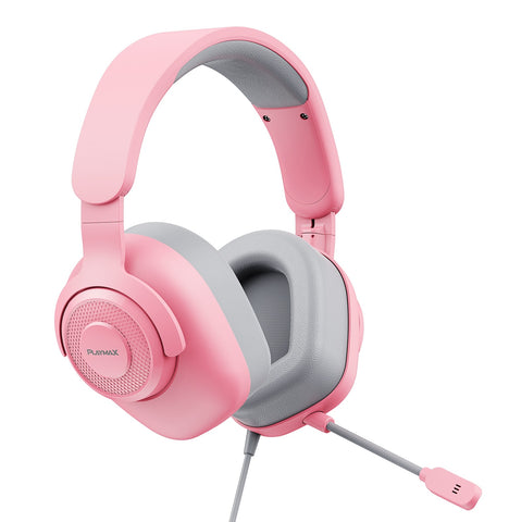 Playmax MX1 Pro Wired Gaming Headset (Pink)