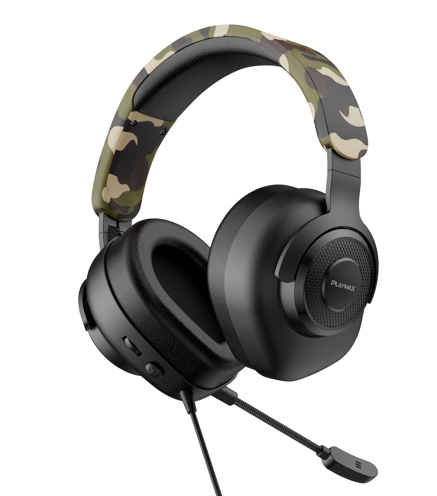 Playmax MX1 Pro Wired Gaming Headset (Camo)