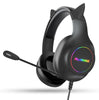 Playmax RGB Cat Ear Headset (Black)