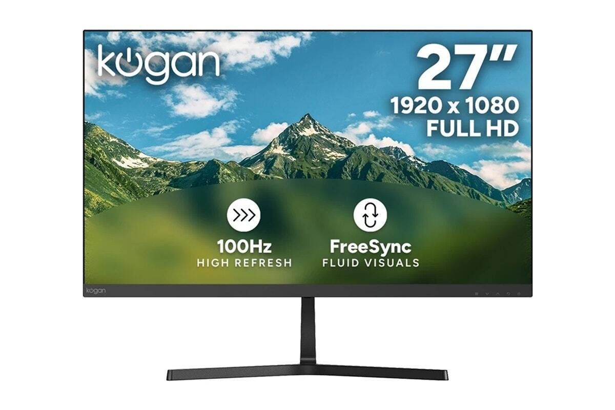 Kogan 27" Full HD 100Hz Frameless FreeSync Monitor (1920 x 1080)
